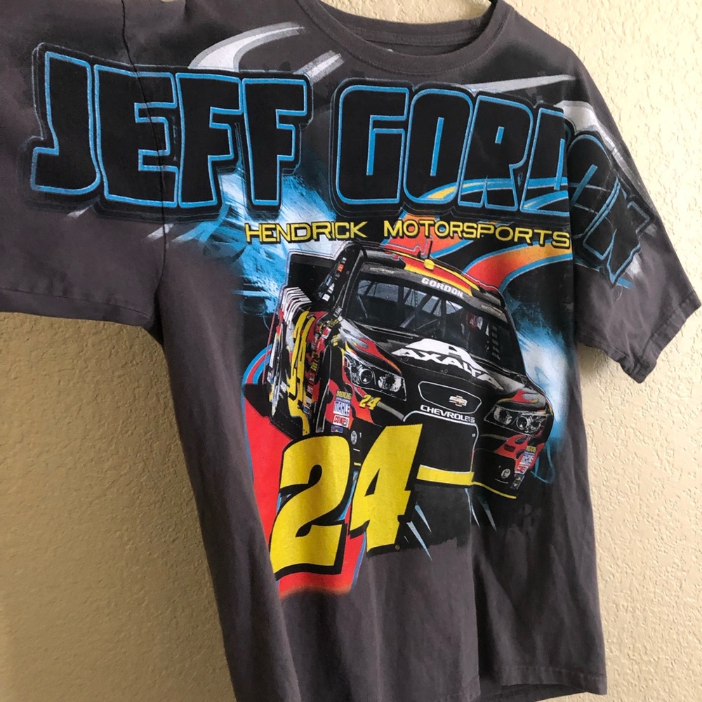 🔥NASCAR Jeff Gordon All over graphic shirt